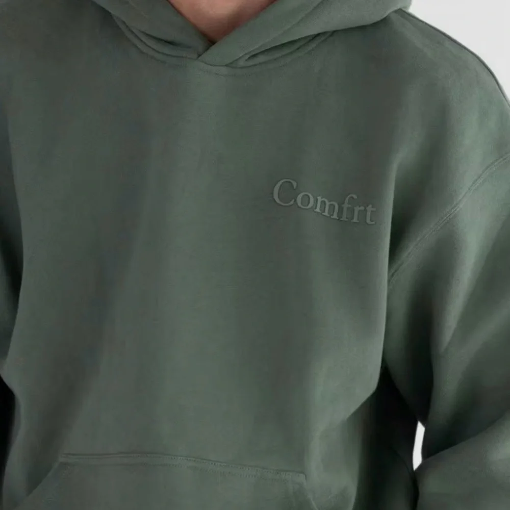 Comfrt *NEW* Minimalist Hoodie Forest Size S - Picture 3 of 6